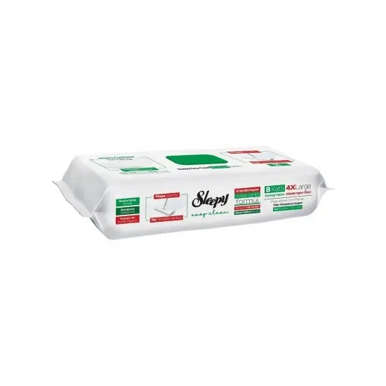 Sleepy Easy Clean Beyaz Sabun Katkılı Mopa Uyumlu Yer Temizlik Havlusu 50 Yaprak