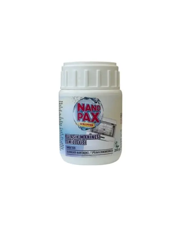 Nanopax Bulaşık Makinesi Temizleyici Tozu Ultra Konsantre 200 Gr ( 20 x 10 gr )