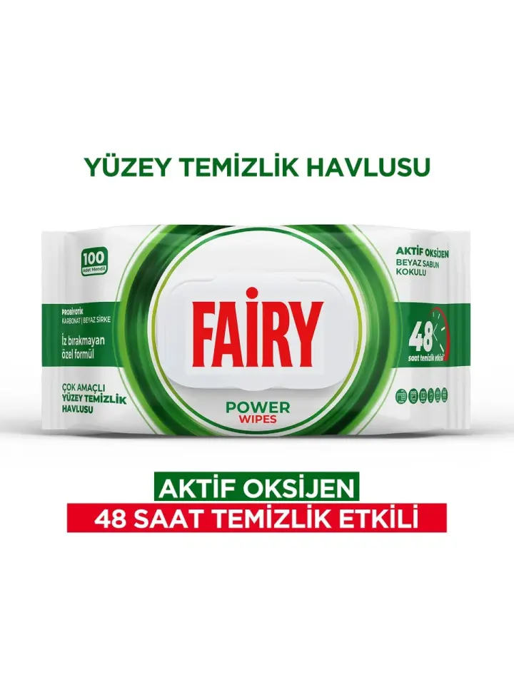 Fairy Çok Amaçlı Yüzey Temizlik Havlusu 100 lü