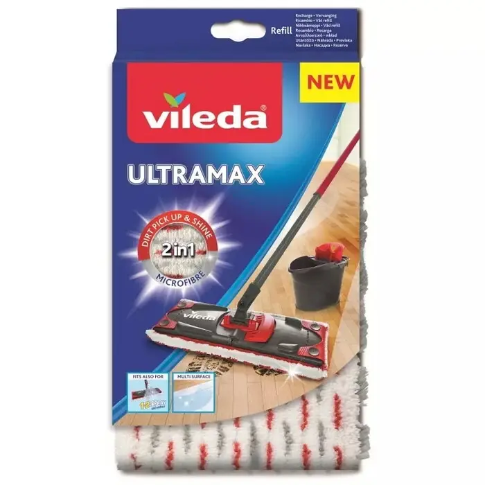 Vileda Ultramax Yedek 2İN1 Microfiber