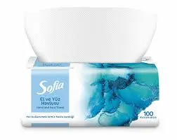 Sofia El Yüz Havlusu 100'lü 3 Katlı