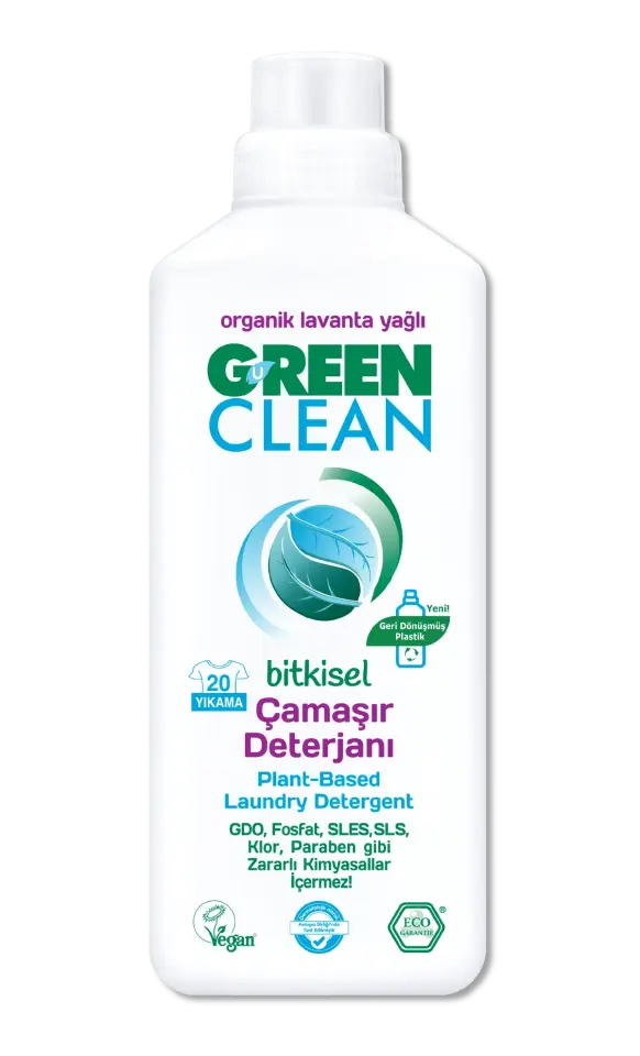 U Green Clean Bitkisel Sıvı Çamaşır Deterjanı 1000 ml