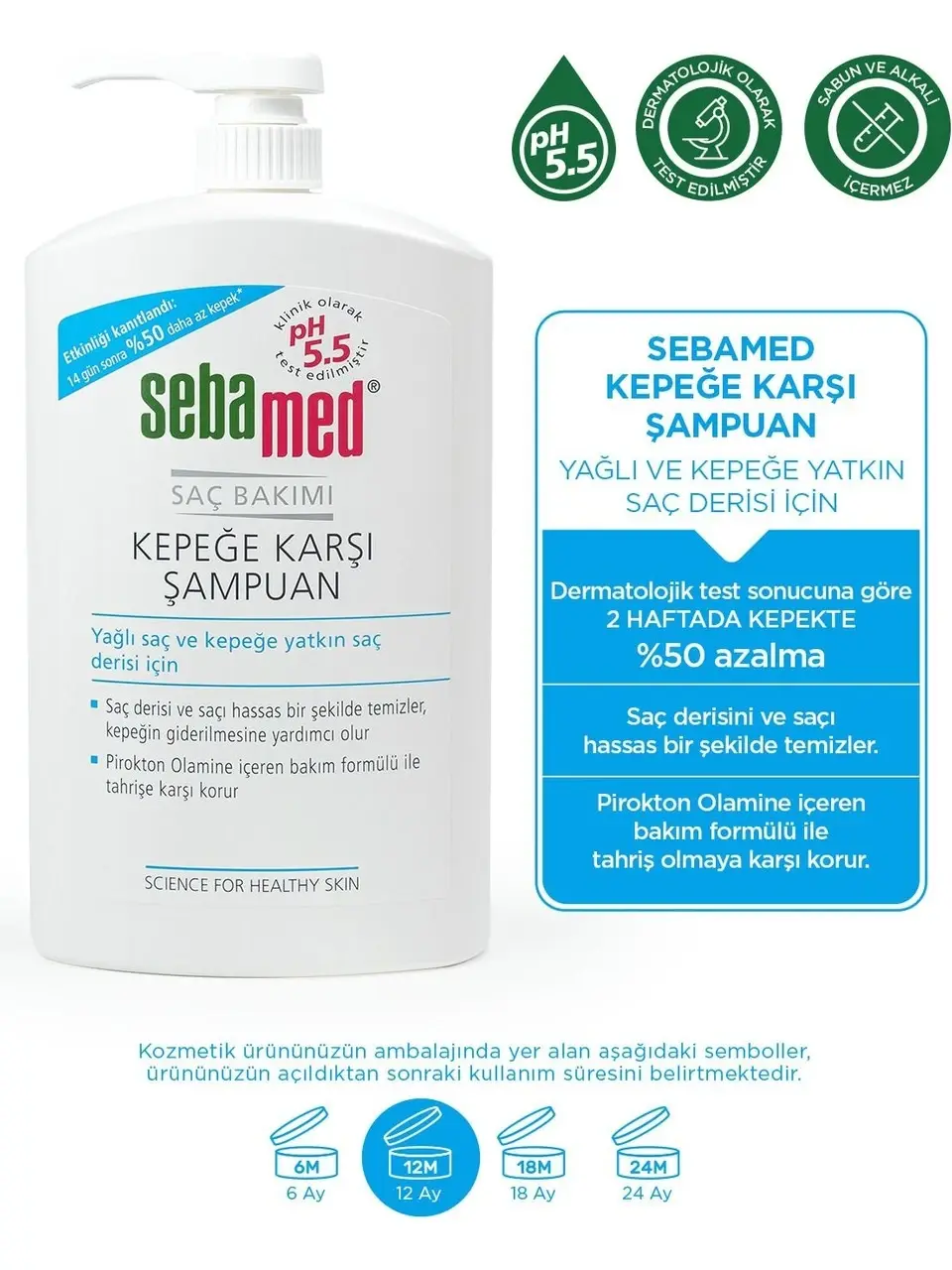 Sebamed Şampuan Kepeğe Karşı Şampuan 1000 ml