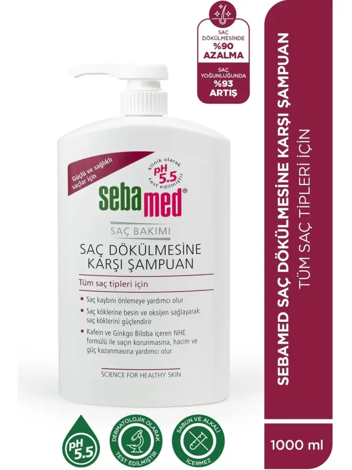 Sebamed Saç Dökülmesine Karşı Şampuan 1000 ml