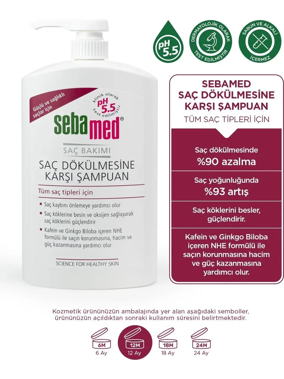 Sebamed Saç Dökülmesine Karşı Şampuan 1000 ml