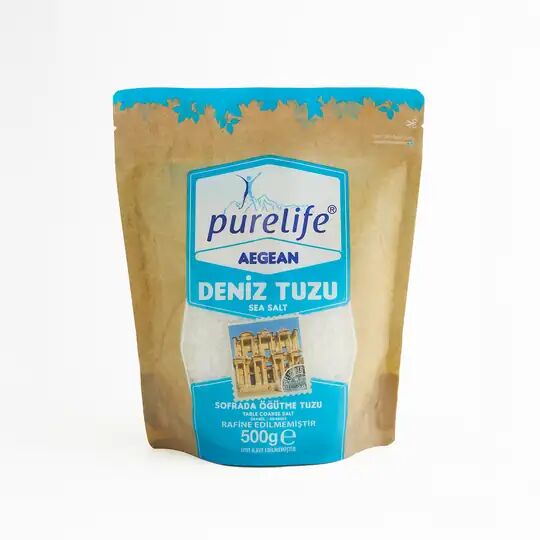 Purelife Aegean Deniz Tuzu Granül 500 gr