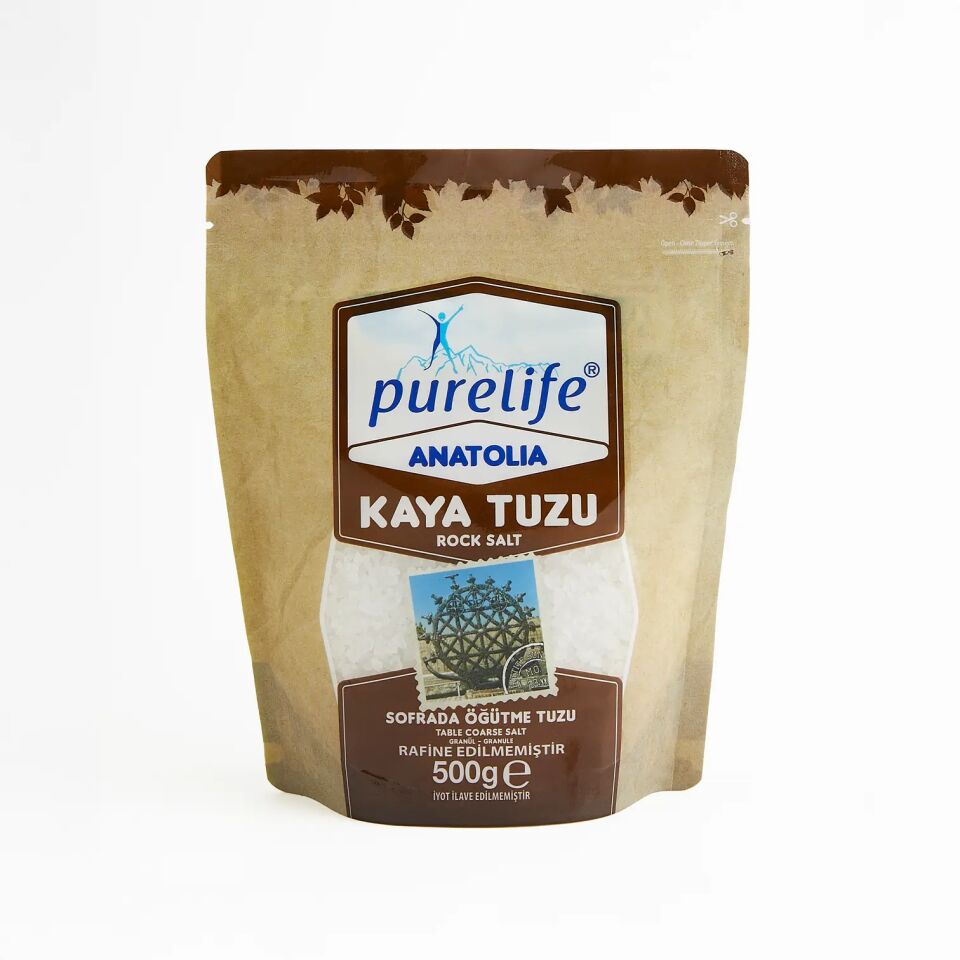 Purelife Anatolia Kaya Tuzu Granül 500 gr