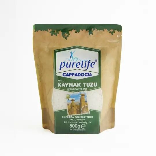 Purelife Cappadocia Kaynak Tuzu Granül 500 gr