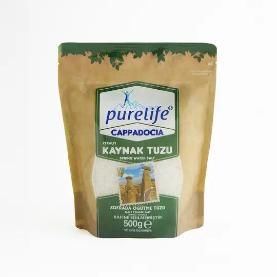 Purelife Cappadocia Kaynak Tuzu Granül 500 gr