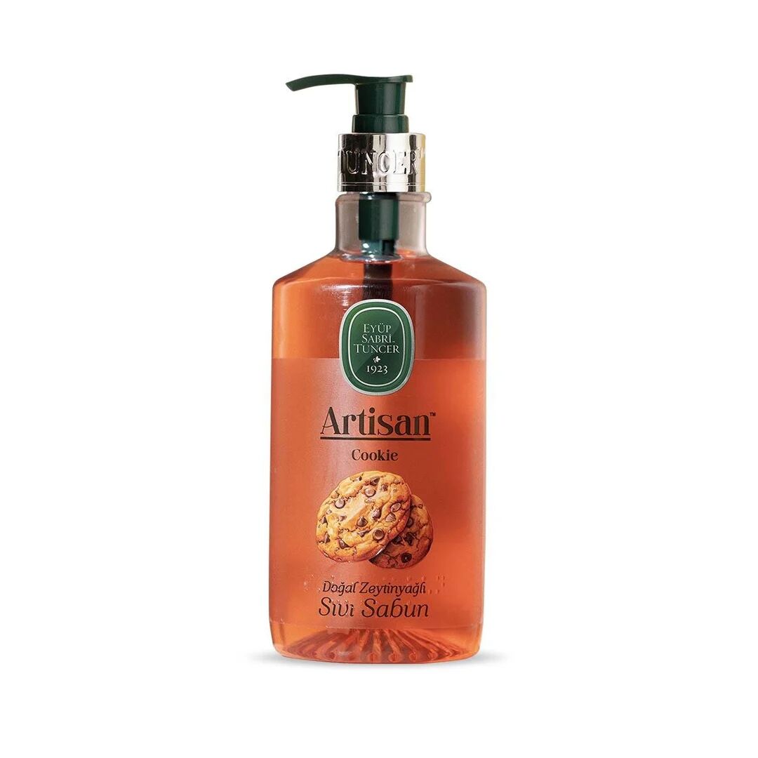 Eyüp Sabri Tuncer Artisan Doğal Zeytinyağlı Sıvı Sabun Cookie 600 ml