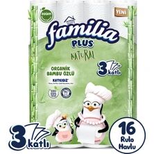 Familia Plus Natural 3 Katlı Kağıt Havlu 16'lı