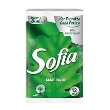 Sofia 3 Katlı Kağıt Havlu 12 li