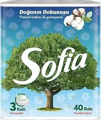 Sofia 3 Katlı Tuvalet Kağıdı 40'lı