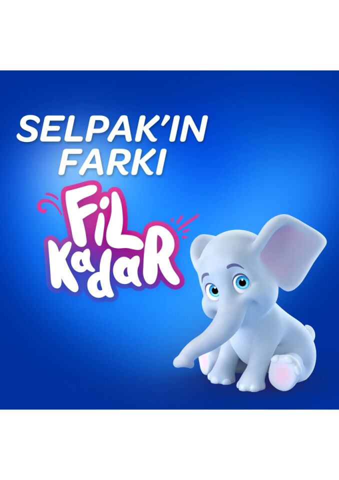 Selpak 3 Katlı Tuvalet Kağıdı 4 lü