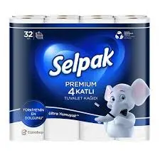 Selpak 4 Katlı Tuvalet Kağıdı 32 li