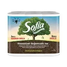 Sofia 3 Katlı Kağıt Havlu 6'lı