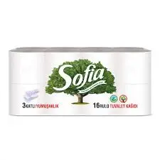 Sofia 3 Katlı Tuvalet Kağıdı 16'lı