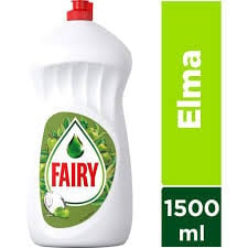 Fairy Elde Bulaşık Deterjanı 1500 Ml Elma Kokulu