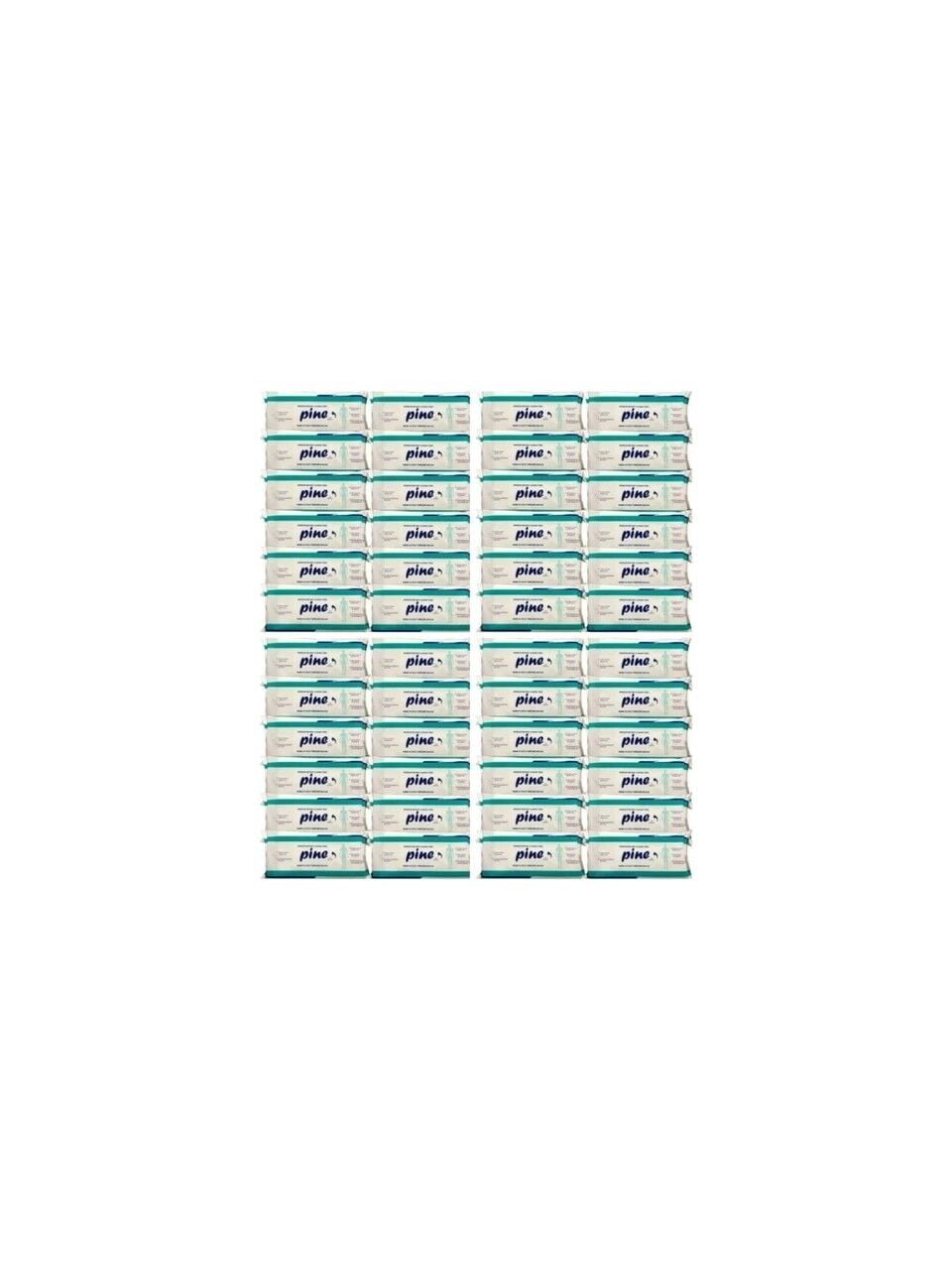 Pine Alkolsüz Hasta Perine Ve Vücut Temizleme Havlusu 50 li X 48 Paket